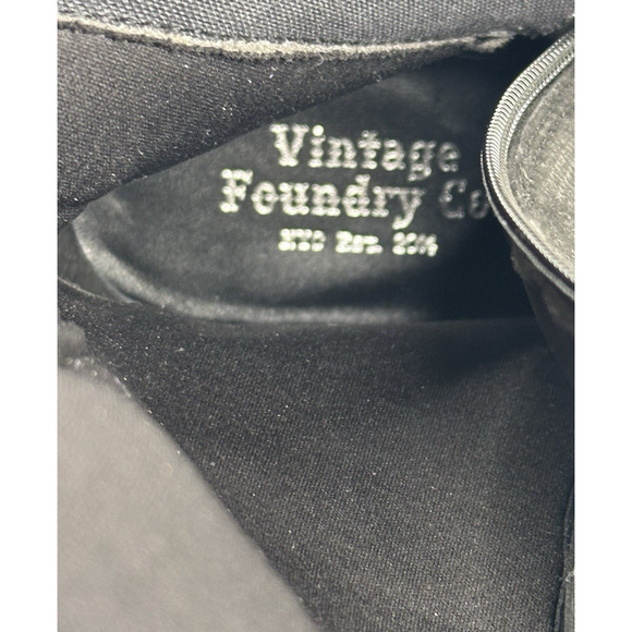 Vintage Foundry Co. Henrietta Black Leather Lace-Up Tall Boots Womens 6 New $220 - Picture 12 of 13